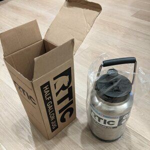RTIC NEW Half Gallon Jug Double Wall Stainless Steel Insulated BPA-Free